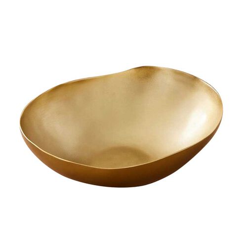 West Elm Organic Metal Bowl 36x28cm